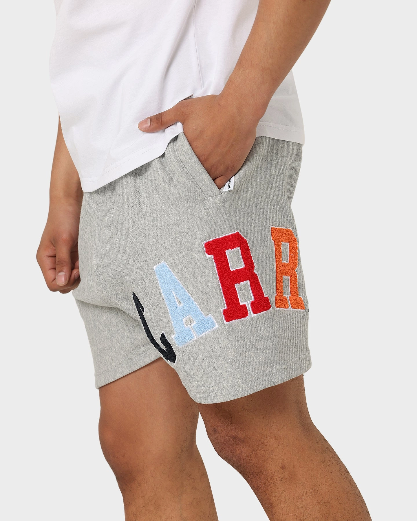 Temperature Regulating Blend Carr?? C-Class Sweat Shorts Grey Marle