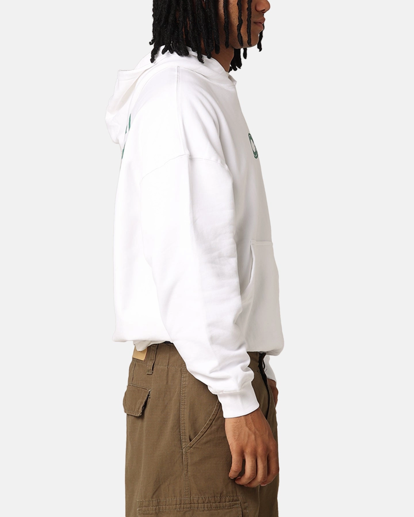 Versatile Layering Universal Backpack Compatibility Carr?? C-Star Oversized Hoodie White