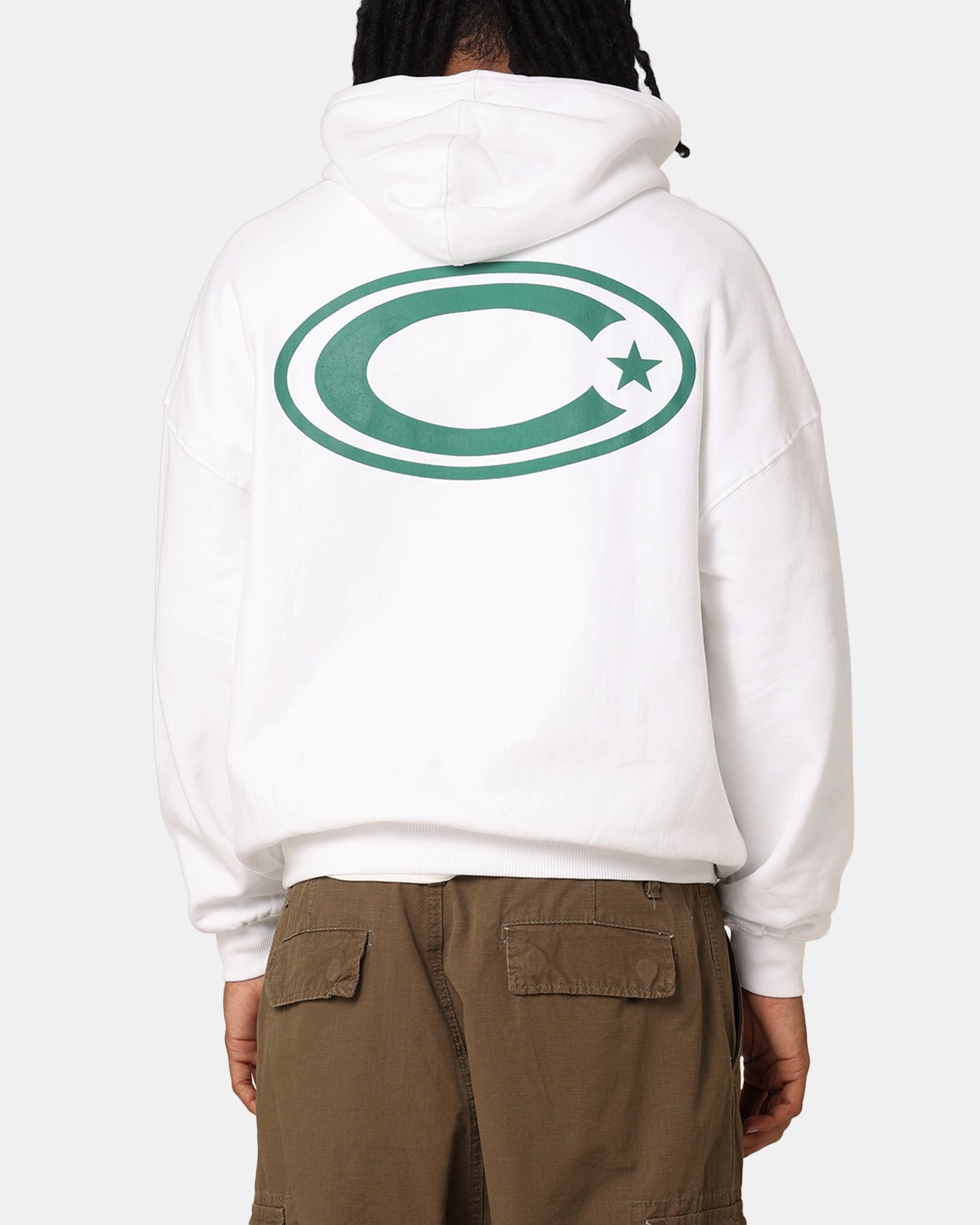 Carr?? C-Star Oversized Hoodie White Asset platform