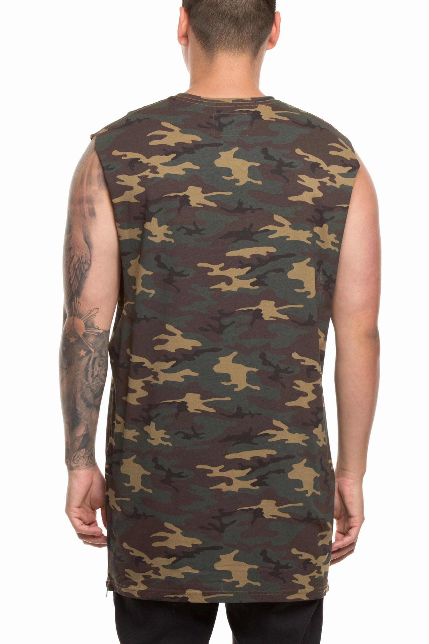 Carr?? Capone 3.0 Muscle Tee Camo Snag Resistant Surface Easy to Style