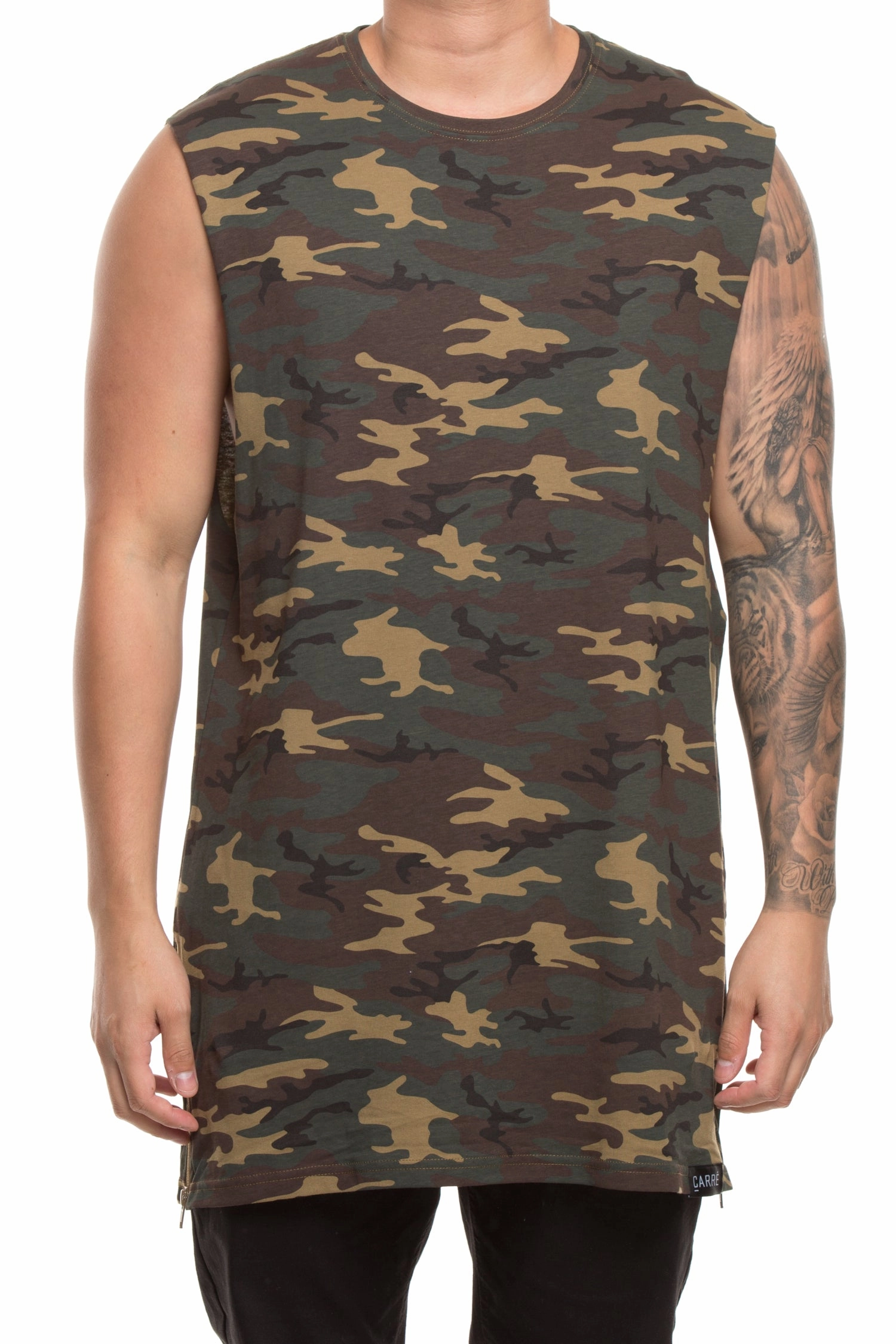Carr?? Capone 3.0 Muscle Tee Camo Street Smart Sustainable Material Blend