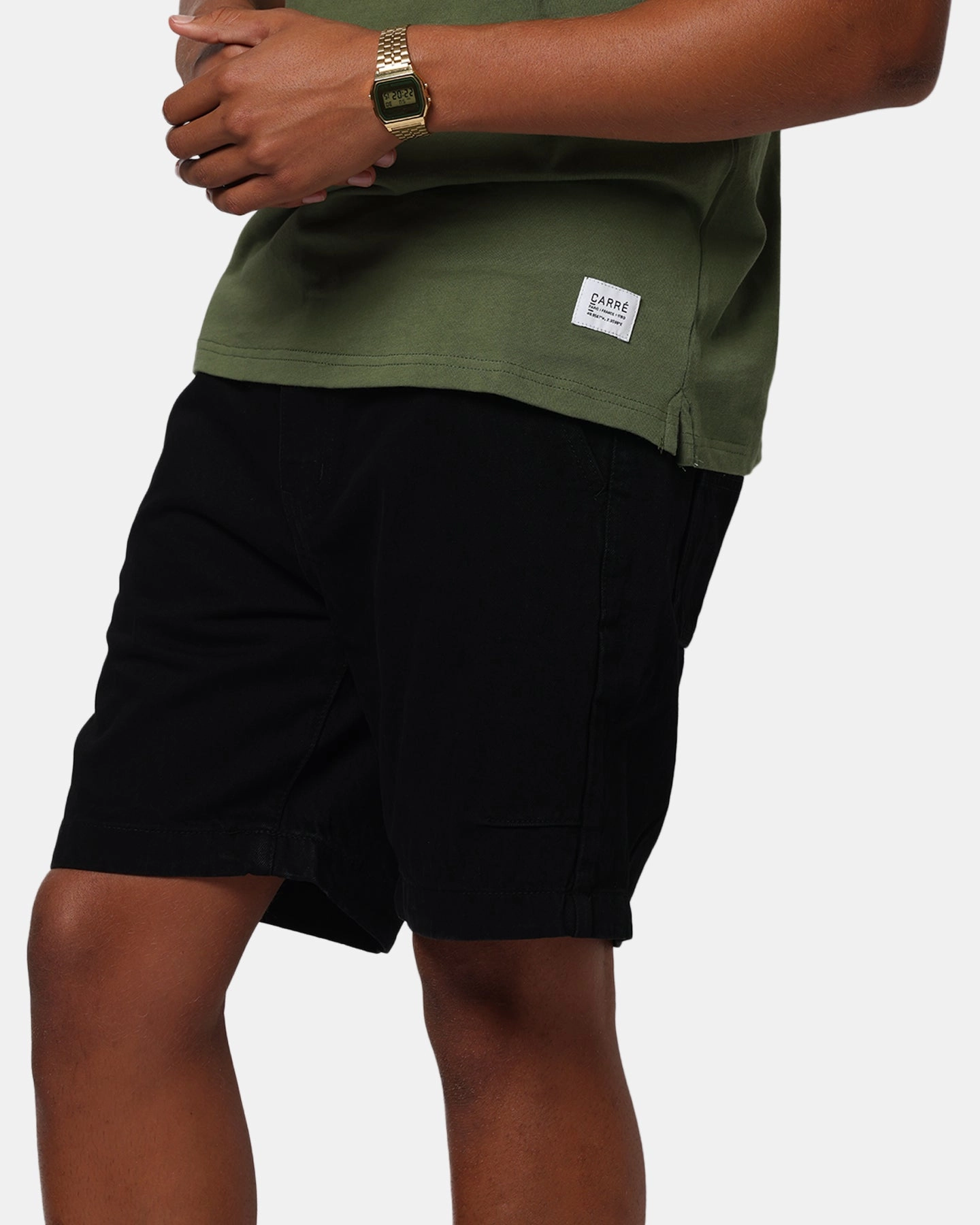 Tailored Cut Clean Mood Carr?? Club Carr?? Jort Black