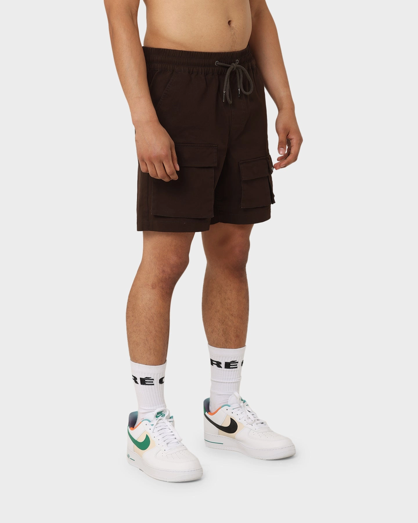 Carr?? Construct Cargo Shorts Brown Cargo Pockets