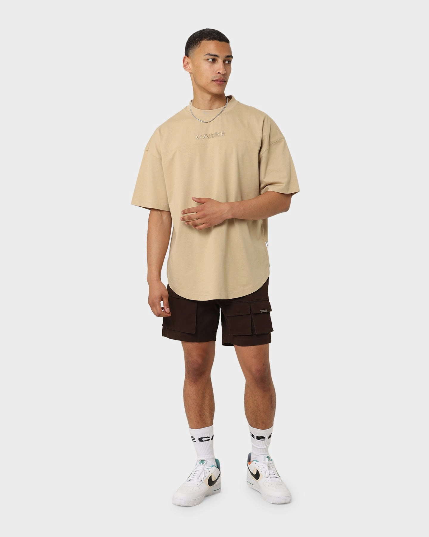 Weekend Wear Sustainable Manufacturing Carr?? Construct Cargo Shorts Brown