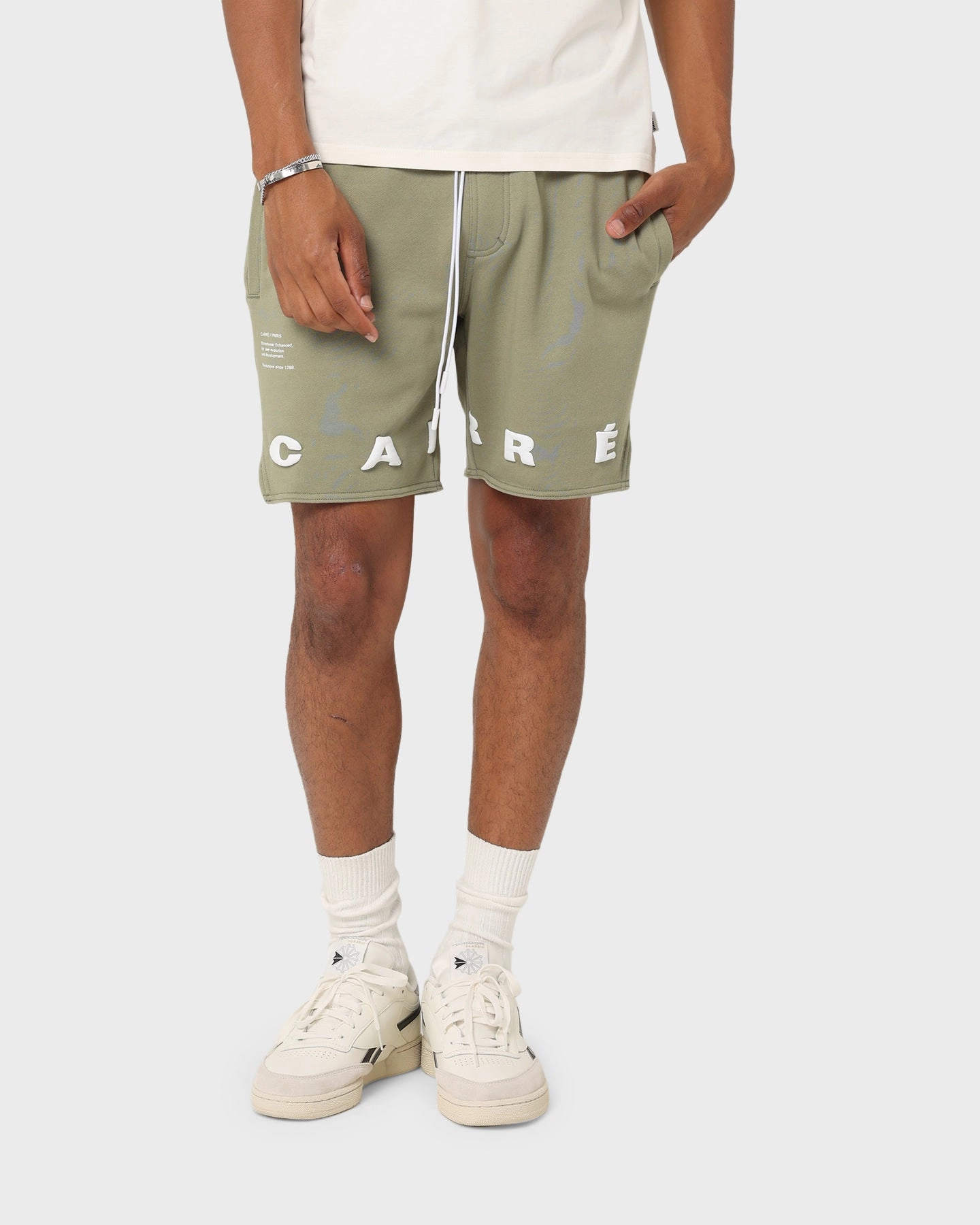 Carr?? Enhance Fleece Shorts Army Green Quick Adjust Toggles