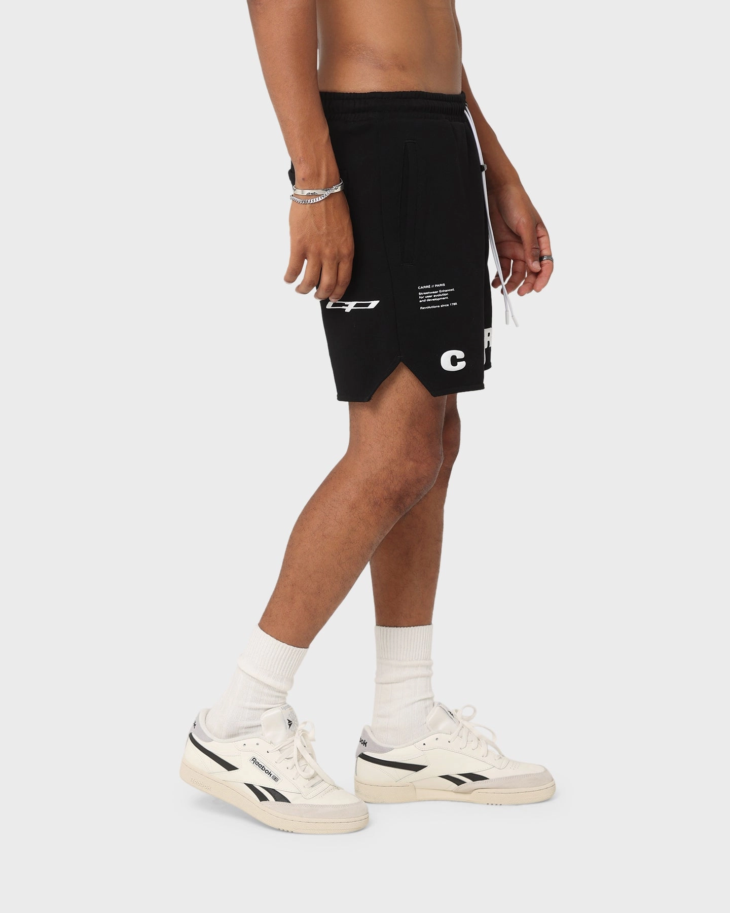 Biodegradable Material Option Carr?? Enhance Fleece Shorts Black