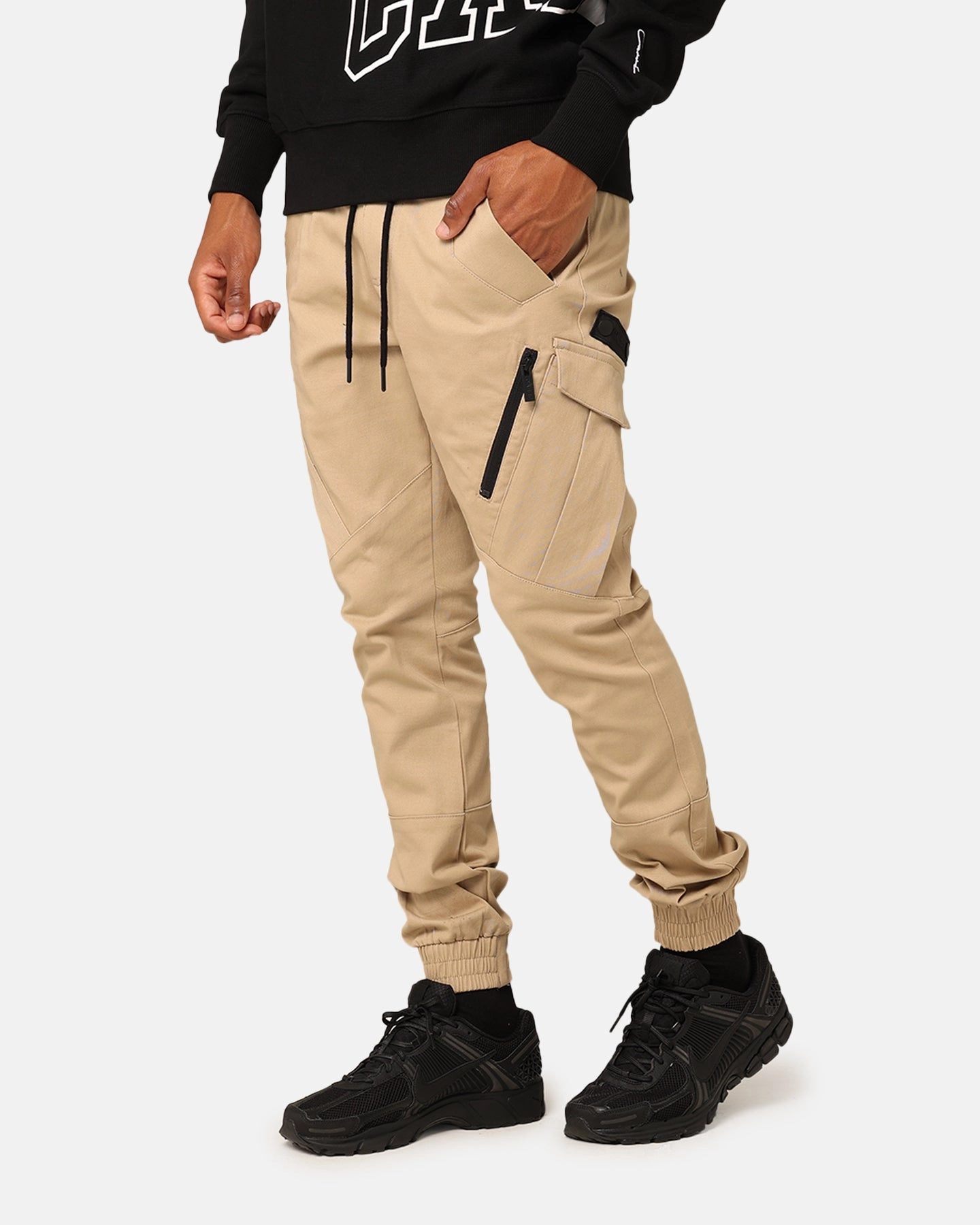 Comfort Stretch Carr?? Evolution Cargo Joggers Stone/Black