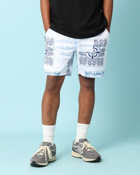 Odor-resistant Carr?? Fragment Mesh Shorts White