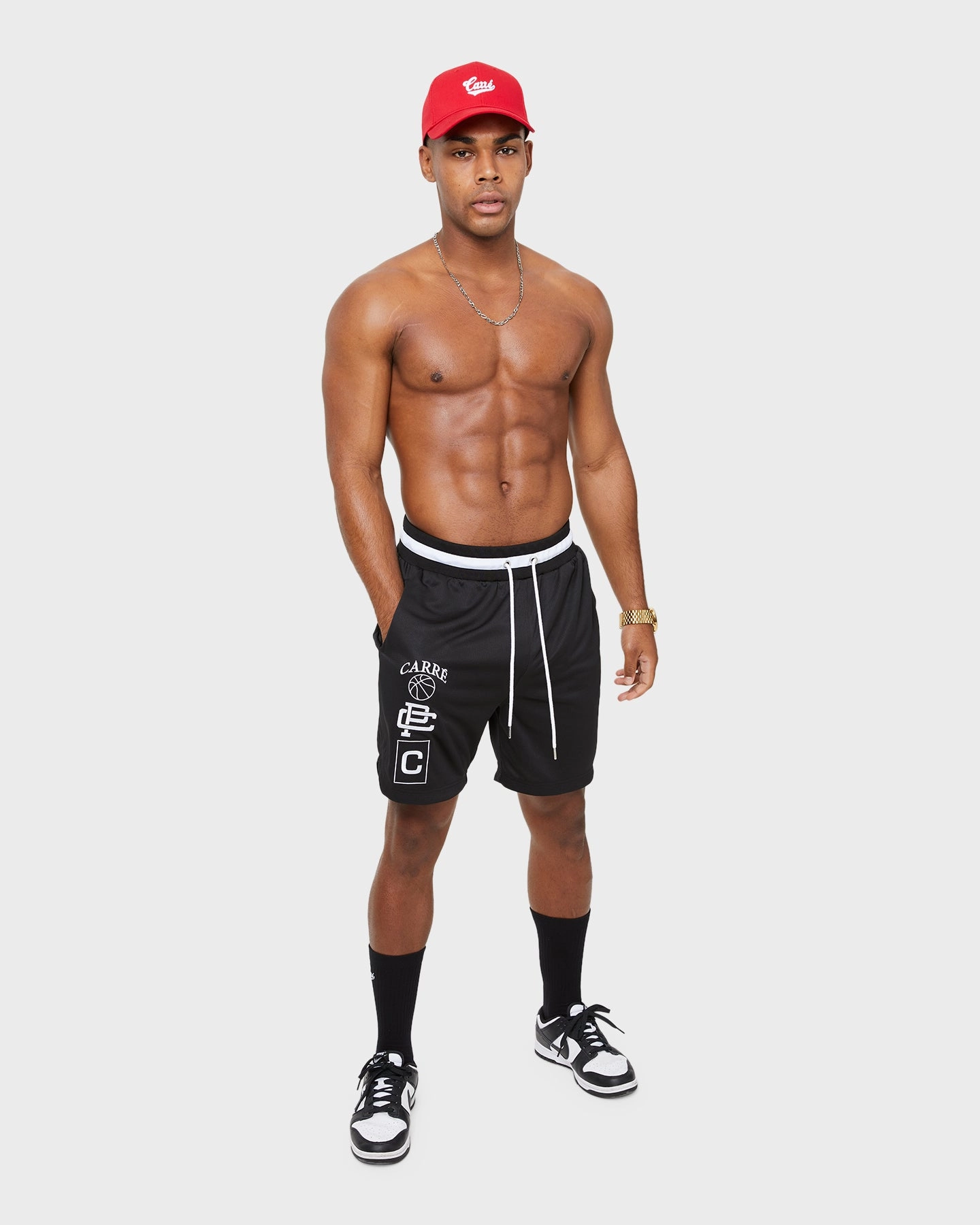 Carr?? Parc De Balle Shorts Black Durable Weave