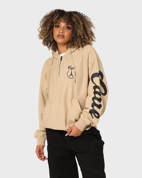 windproof lining Windshield Coat Carr?? Royale Quarter Zip Hoodie Stone