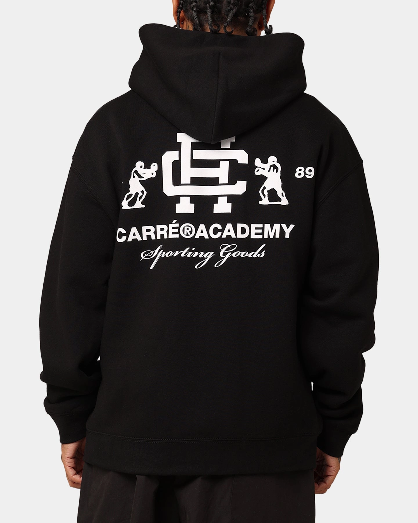 Non Irritating Collar Soft Touch Carr?? Savate Full Zip Hoodie Black