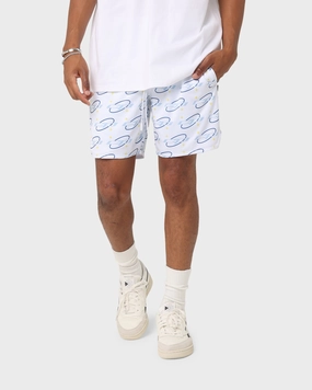 Carr?? Star Sign Mesh Shorts White Cool Breeze Daily Essential