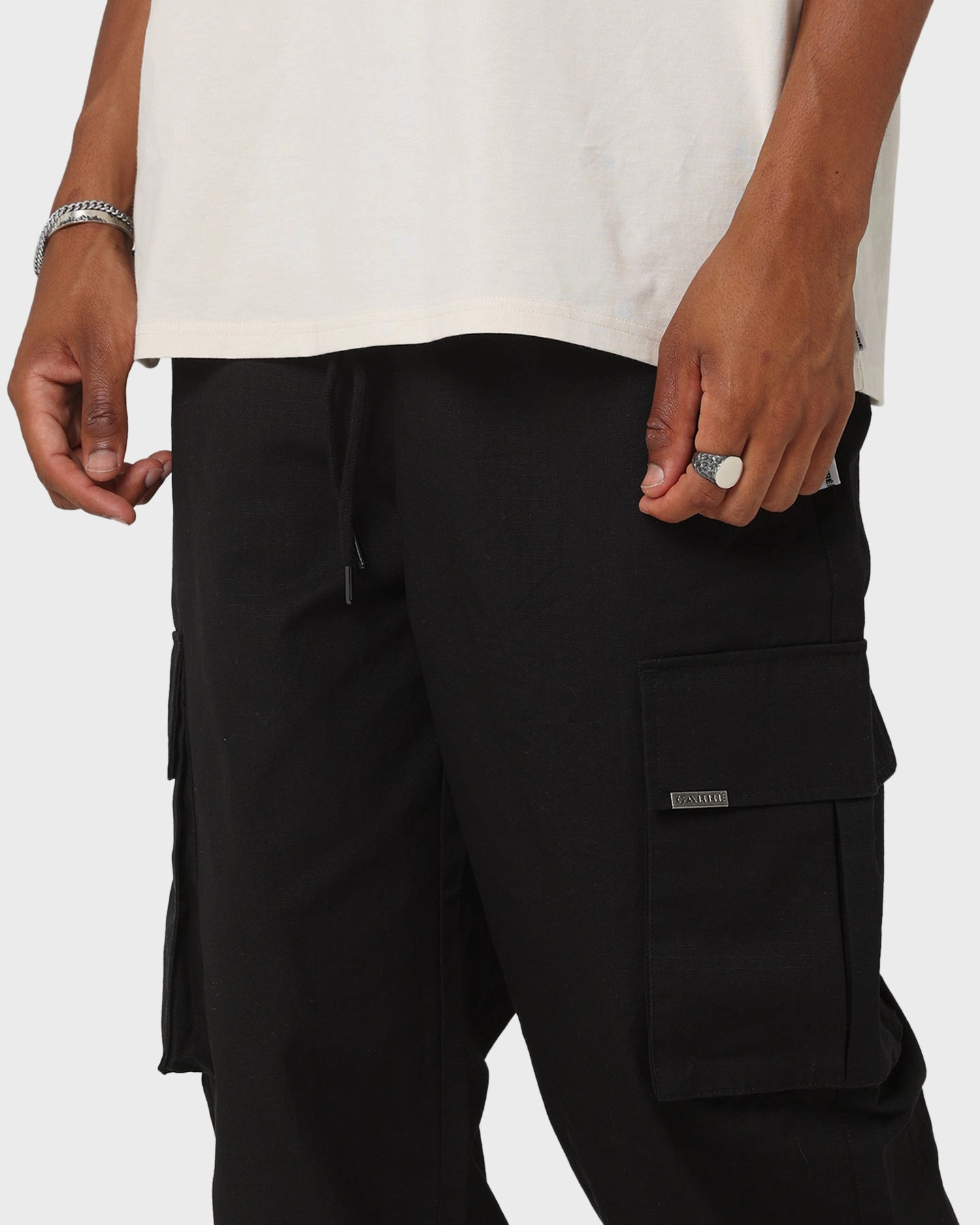 Quick Release Buckle Hidden Zip Pockets Carr?? Superior Cargo Jogger Black
