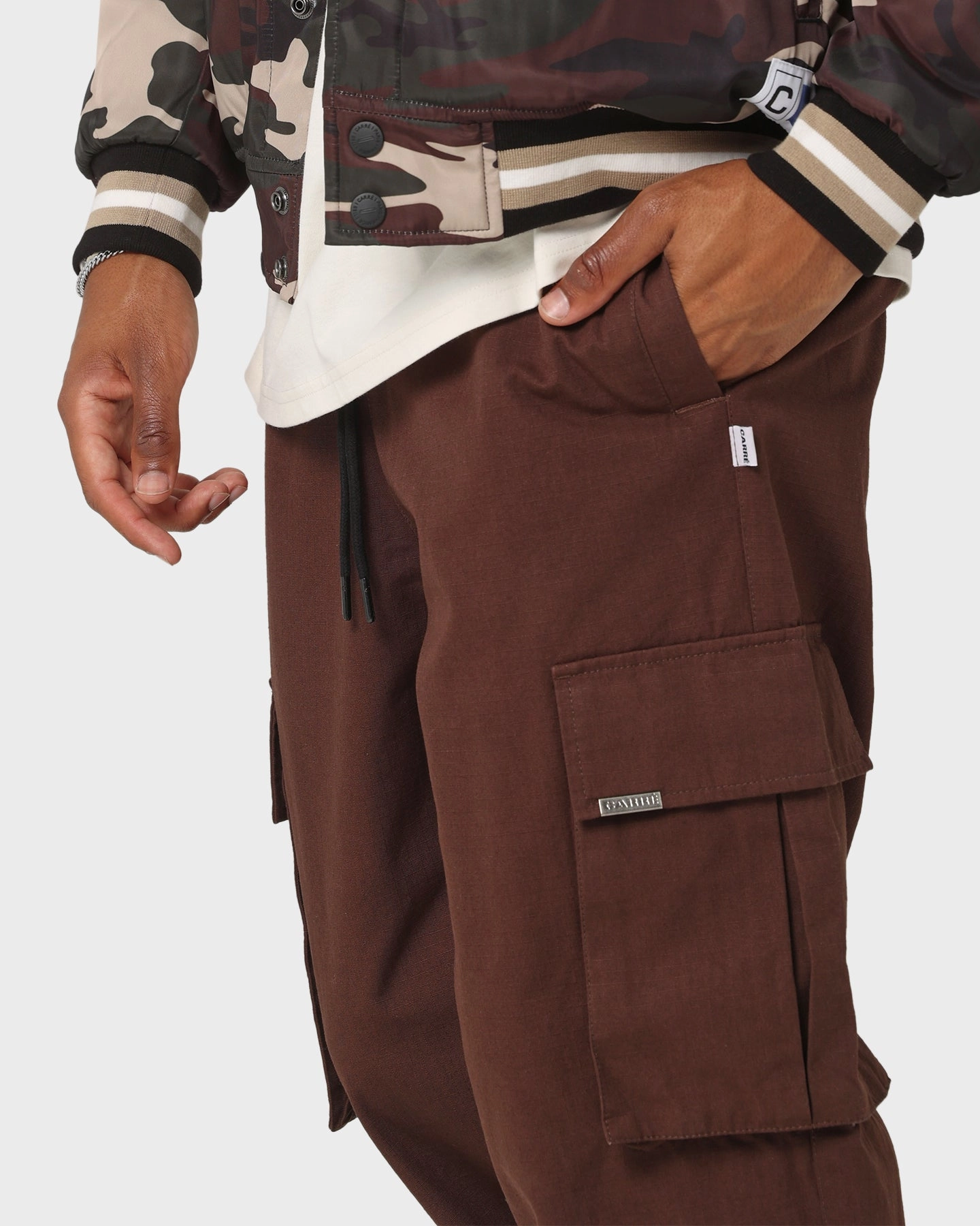 Commuter Ready Practical Style Carr?? Superior Cargo Jogger Dark Brown