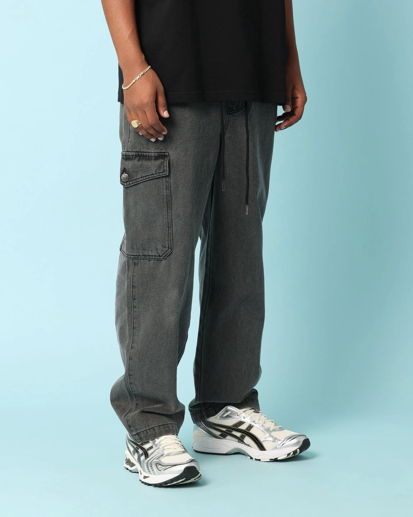 Versatile Layer Layered Comfort Carr?? Tactic Pants Washed Black