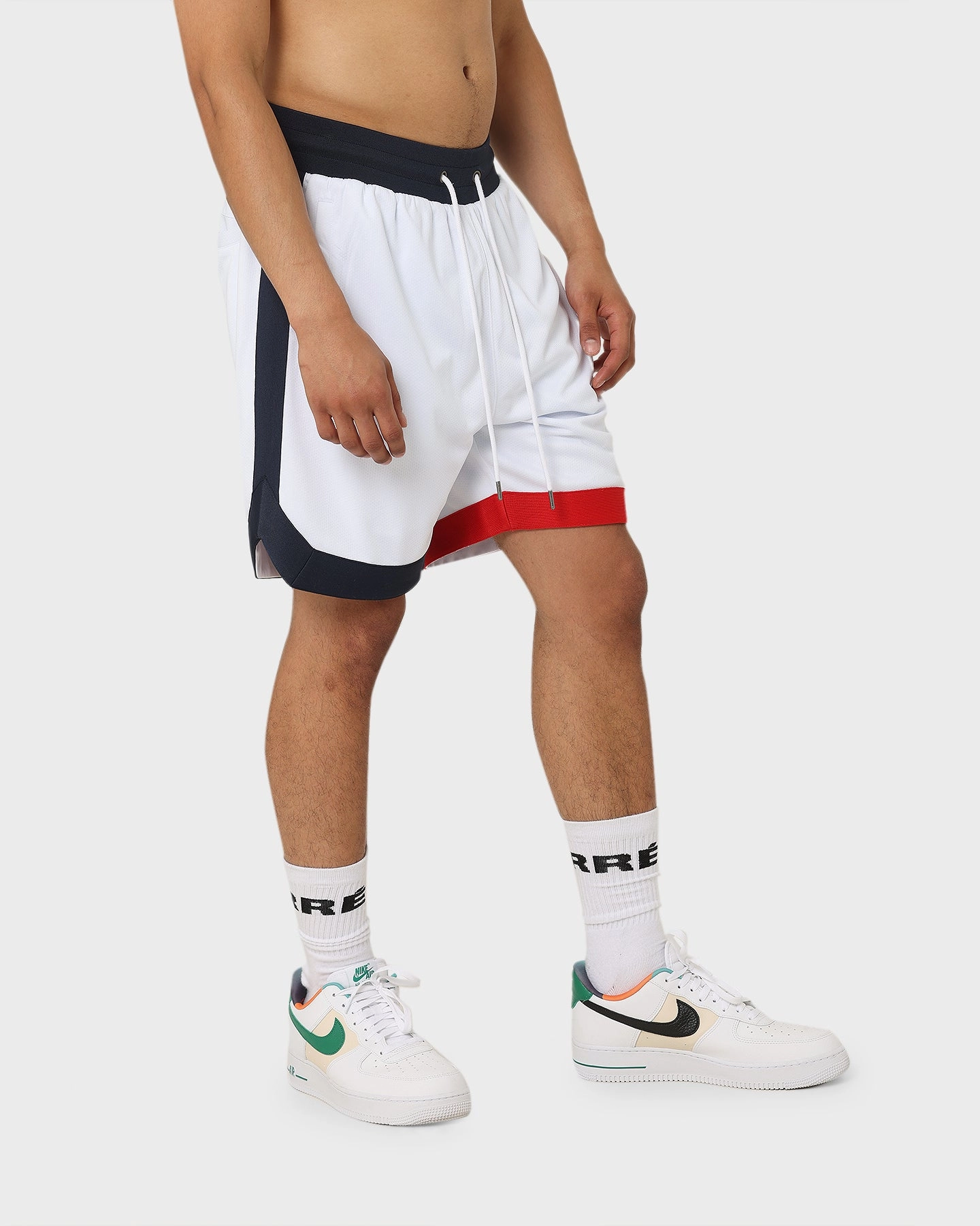 Anti Odor Technology Carr?? Team Paris Basketball Shorts White