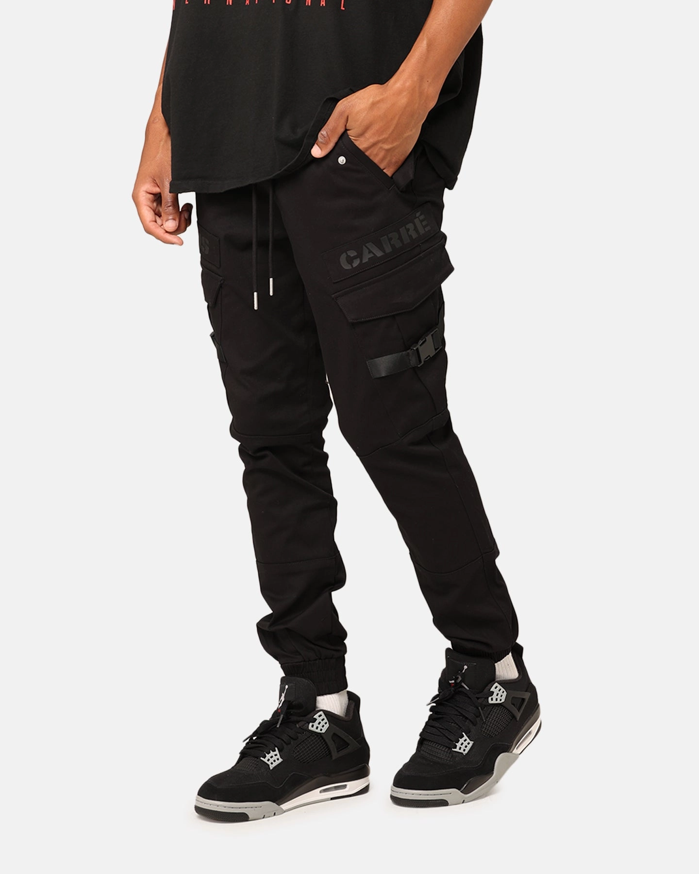 Carr?? Transition Cargo Joggers Black/Black Comfy Vibes