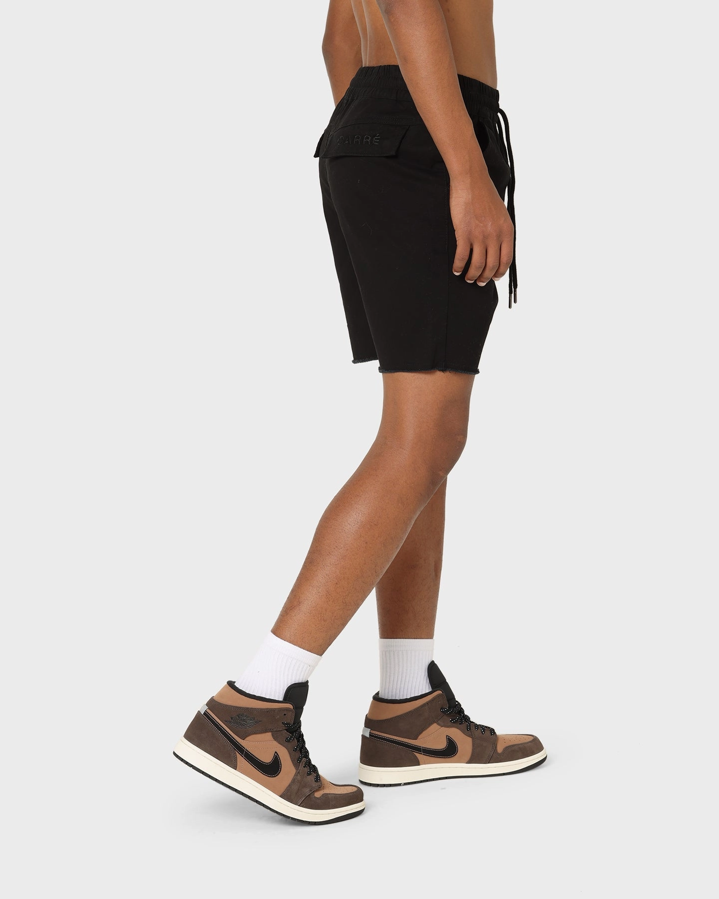 Carr?? Tutech Walk Shorts Black tall size Nylon Material