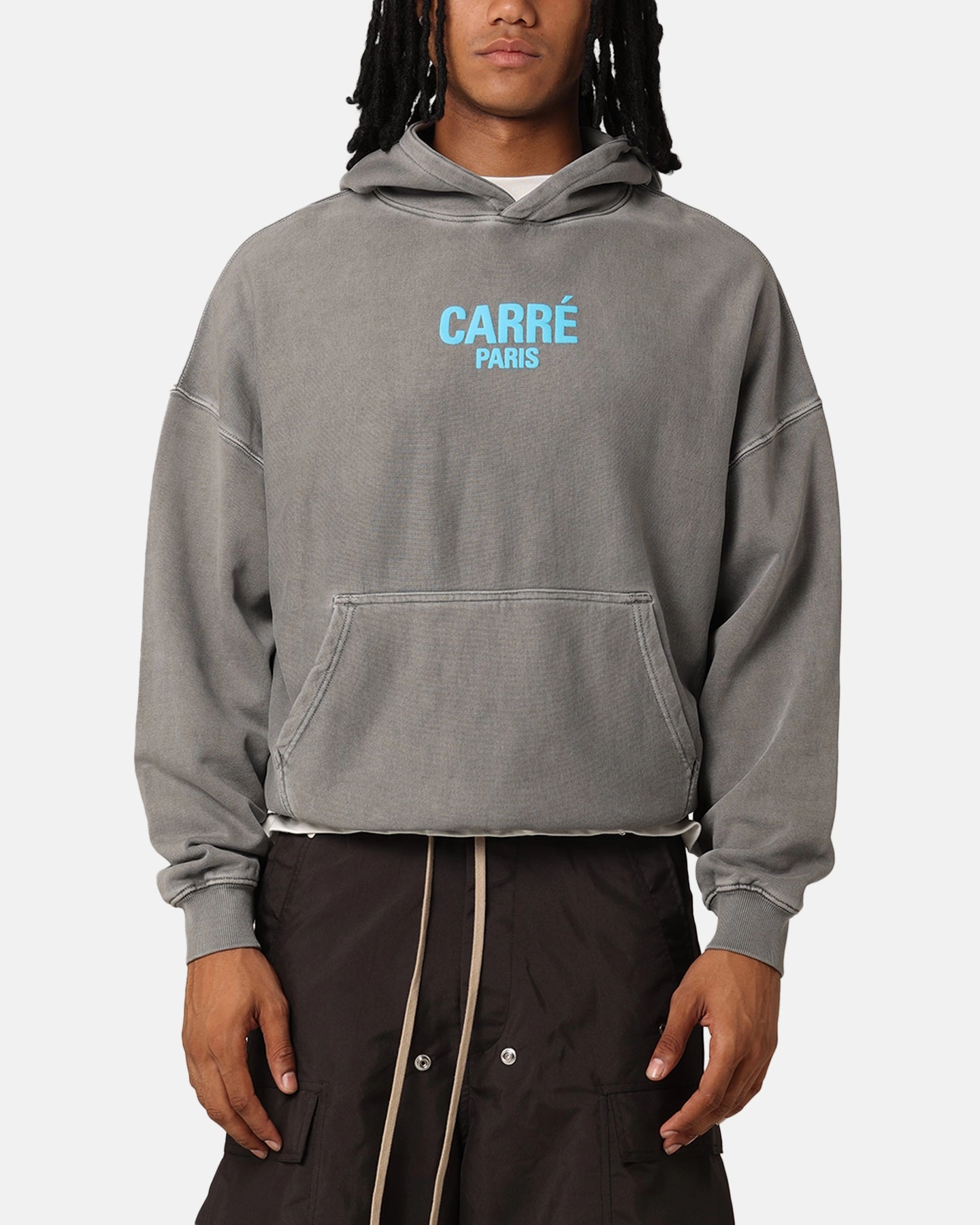 Compression Stitching Allow Carr?? Vapor Hoodie Washed Charcoal
