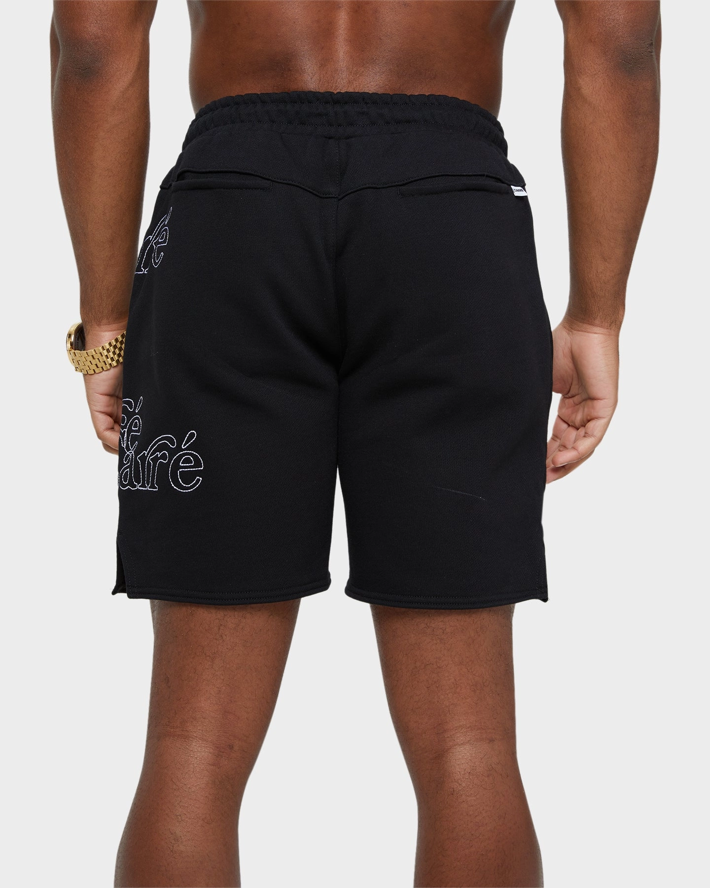 Carr?? Volle Volle Track Shorts Black Clean Fabric