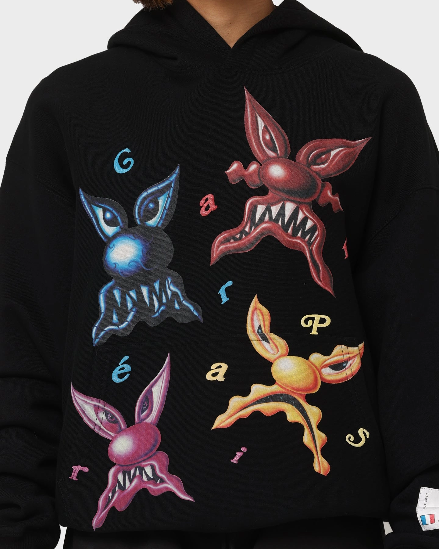 Carr?? X Kenny Scharf Meanie Oversized Hoodie Black Focus Advantage