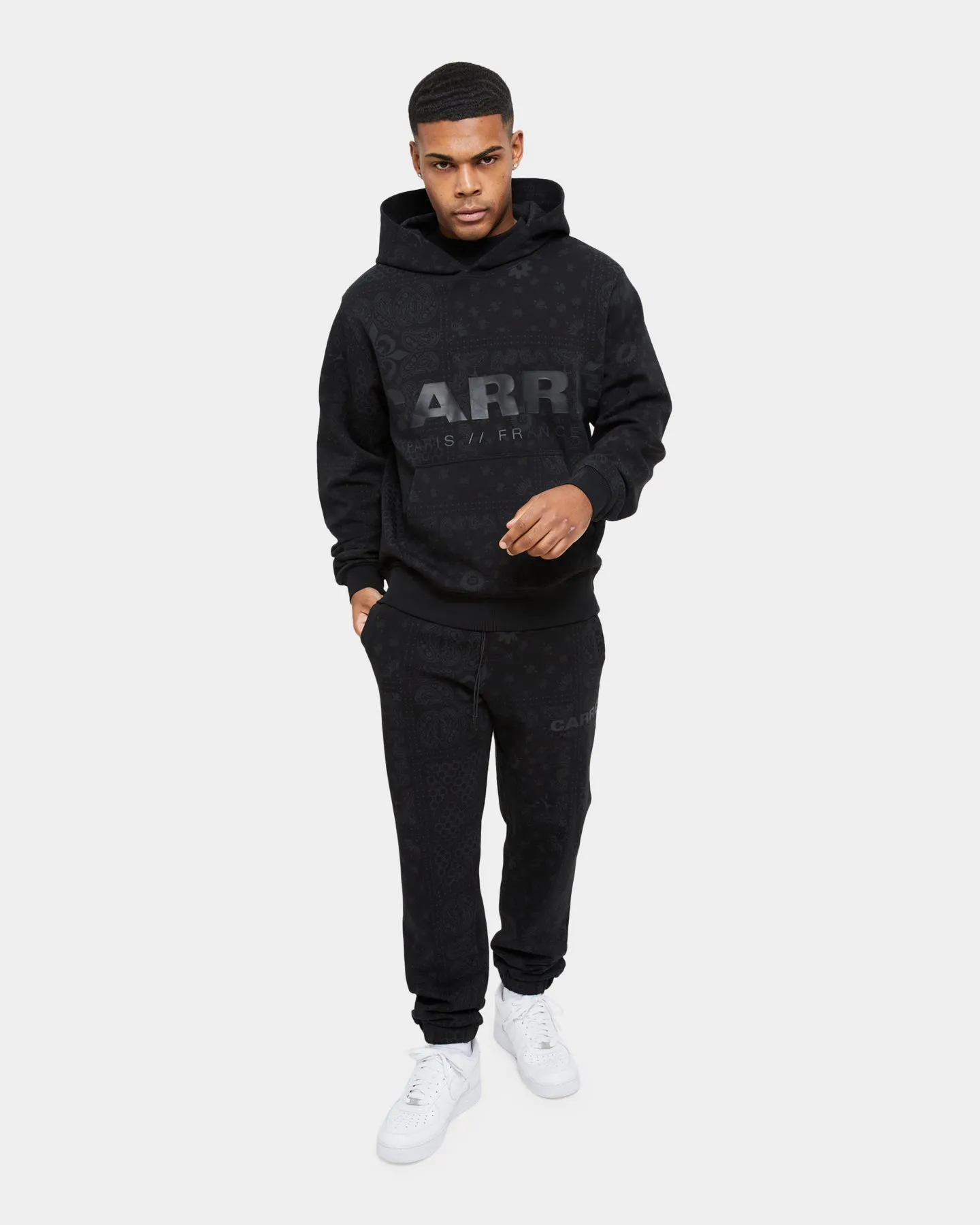 belt Carre Bandana Ultra Motion Hoodie Black