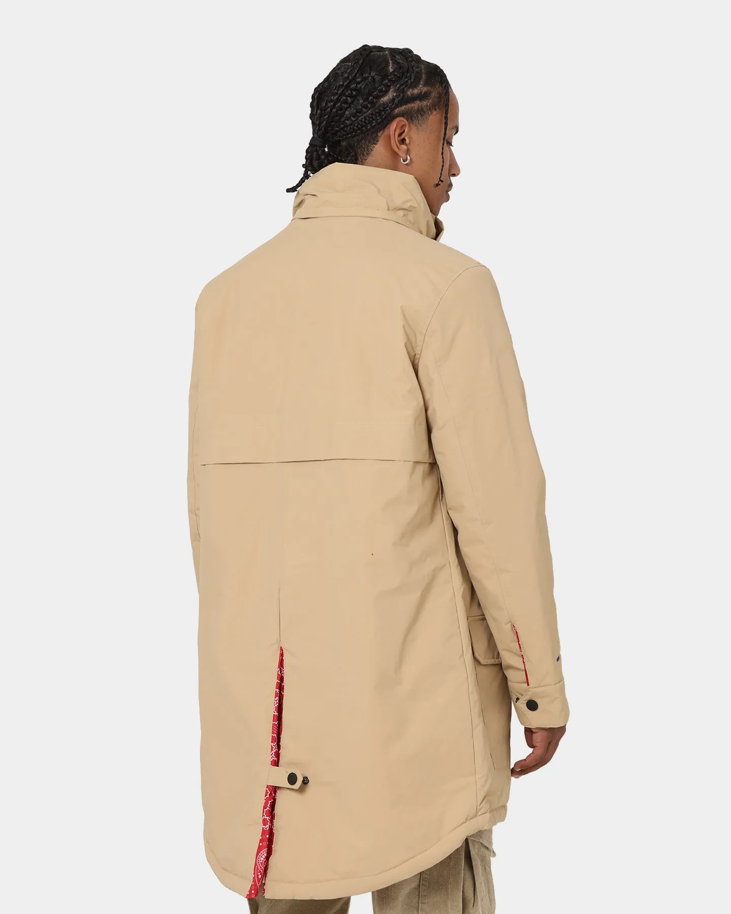 Carre Bandana Ultra Trench Coat Stone Goggles