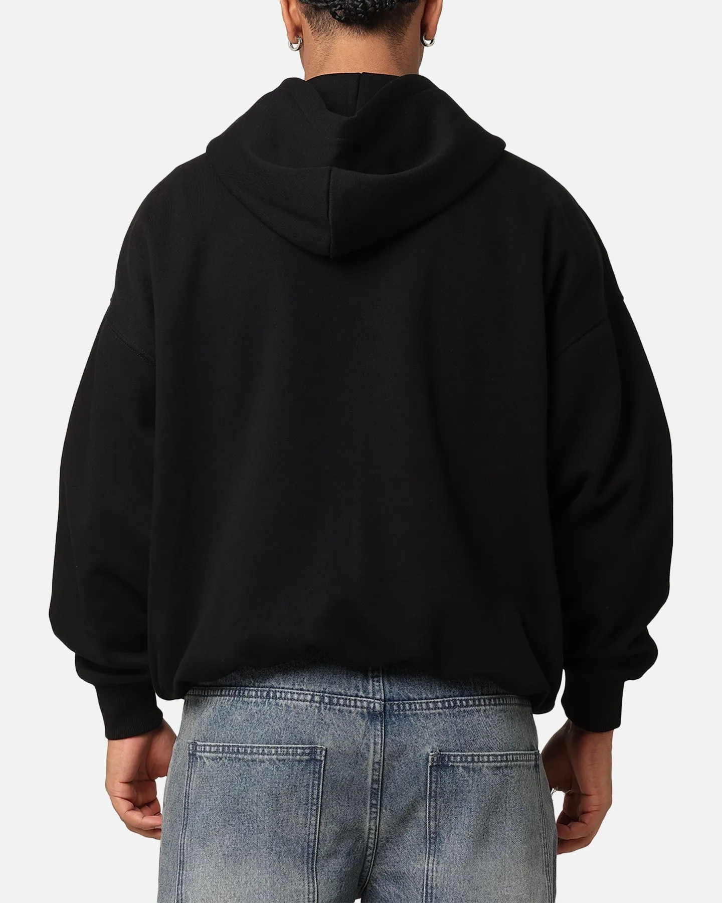 Worship thrift - store find Carre C-Superstar Pipe Zip Hoodie Black
