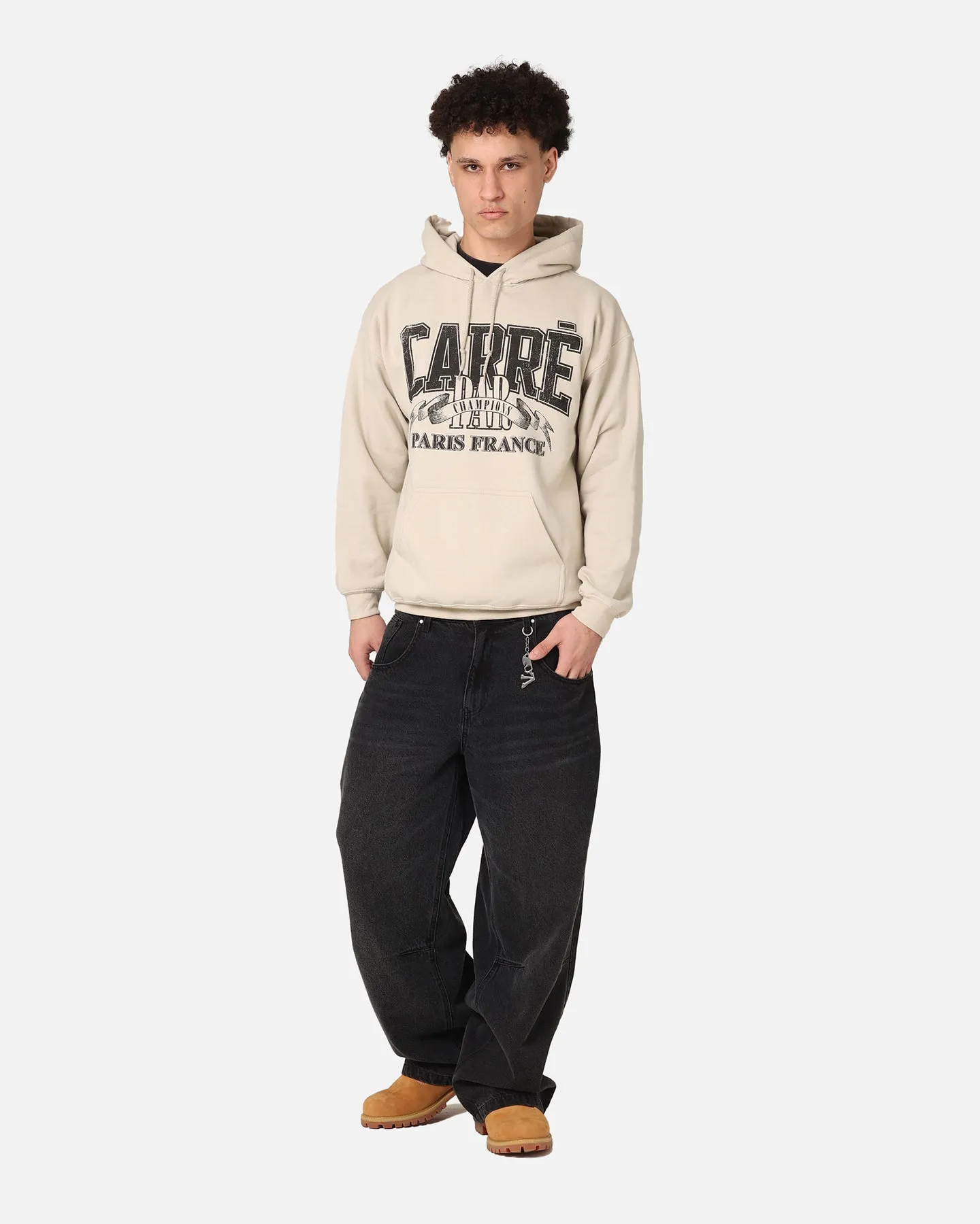 Carre Champs Hoodie Sand Option