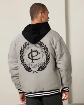 Silk Carre Decade Jacket Grey