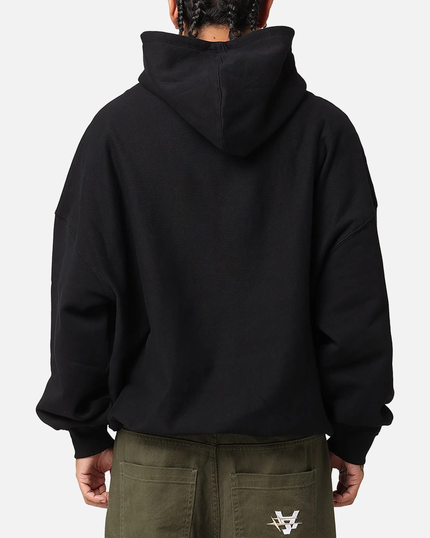 Carre Enterprise Hoodie Black Patched Activewear