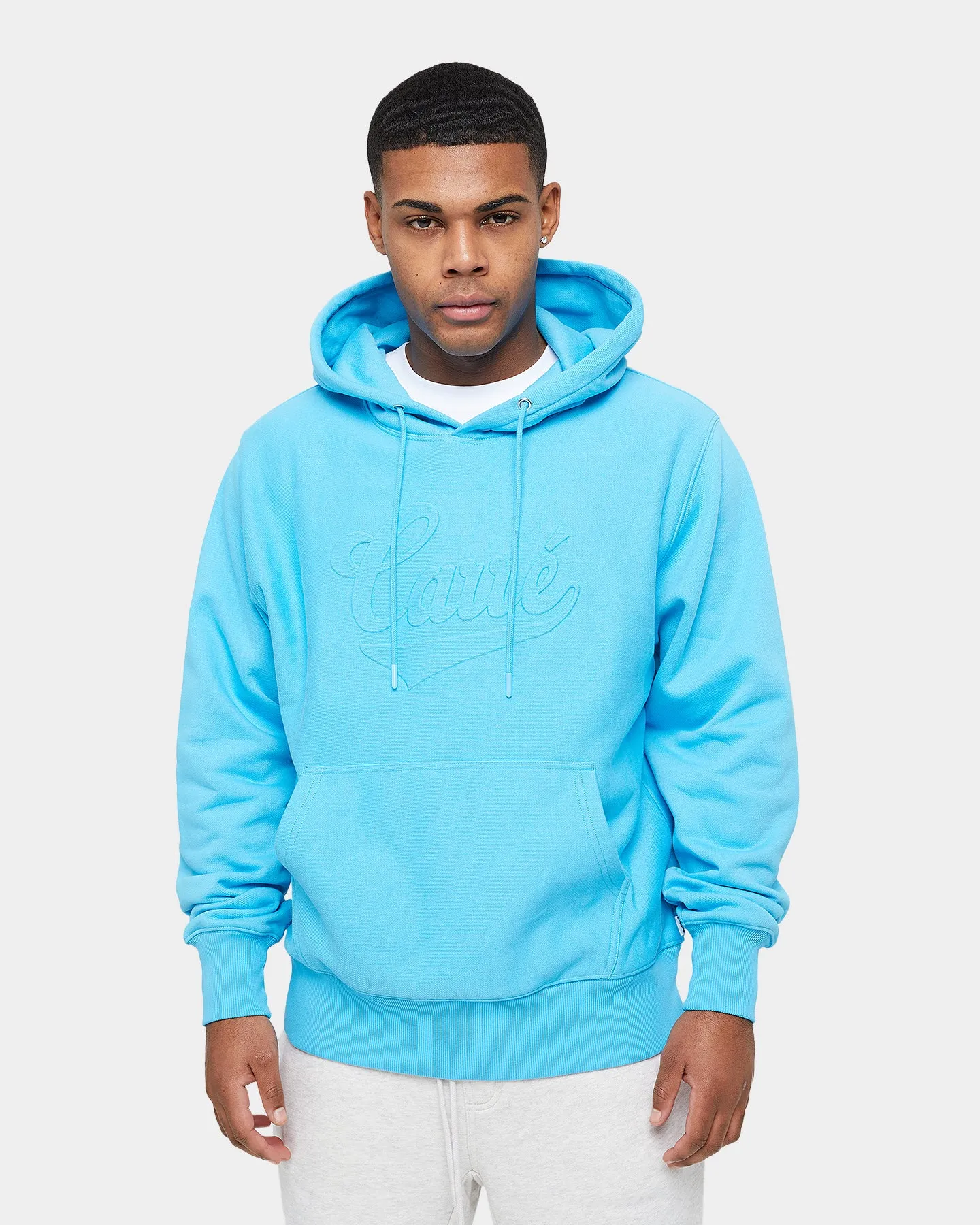 Carre Forme CLS Hoodie Baby Blue motorcyclist