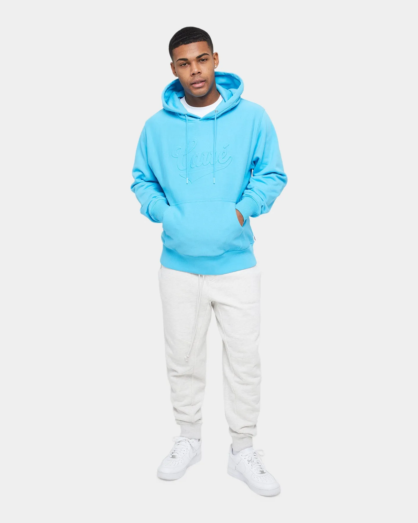 Carre Forme CLS Hoodie Baby Blue Internal Security Pocket