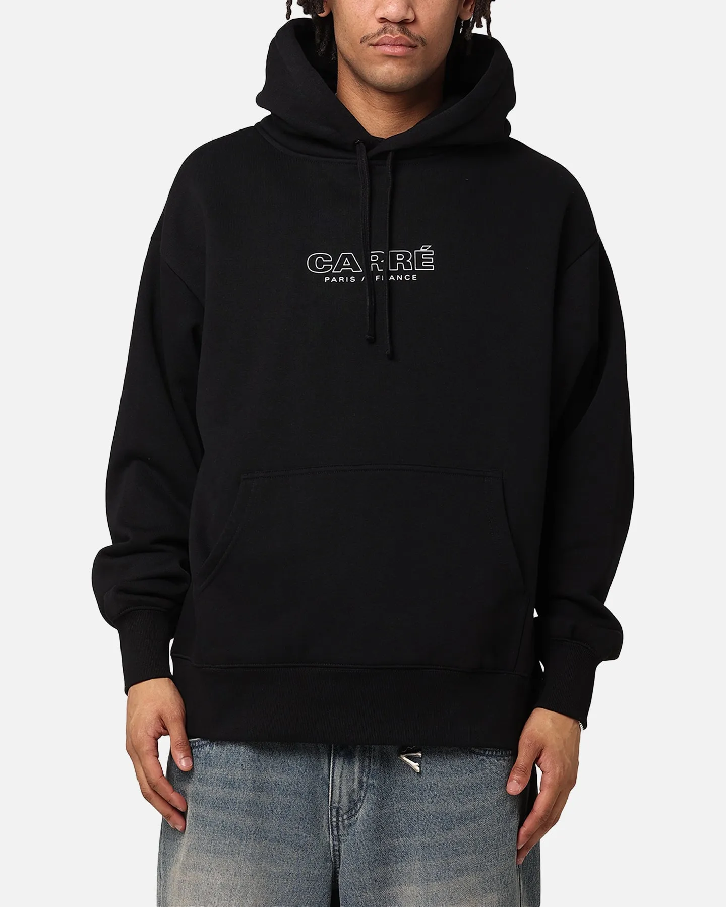 Carre Out Motion Hoodie Black aesthetically pleasing Impact Absorbing Padding