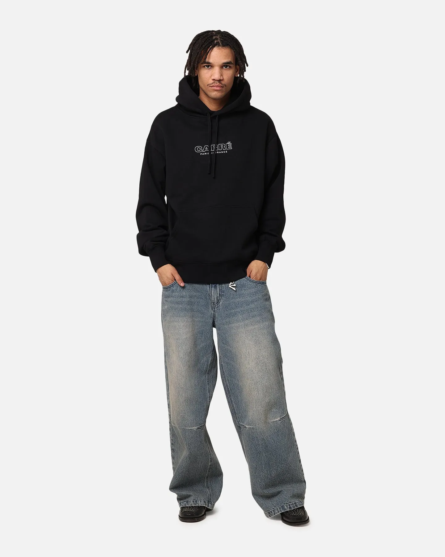 Carre Out Motion Hoodie Black campers Layer Base