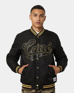 Comb Windbreaker Tech Carre PDB Varsity Jacket Black