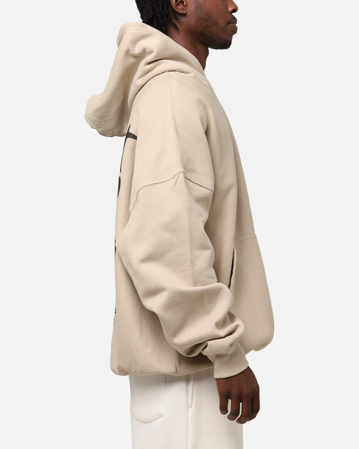 Carre Rolling Worldwide Hoodie Stone Versatile Layering Fashion Active