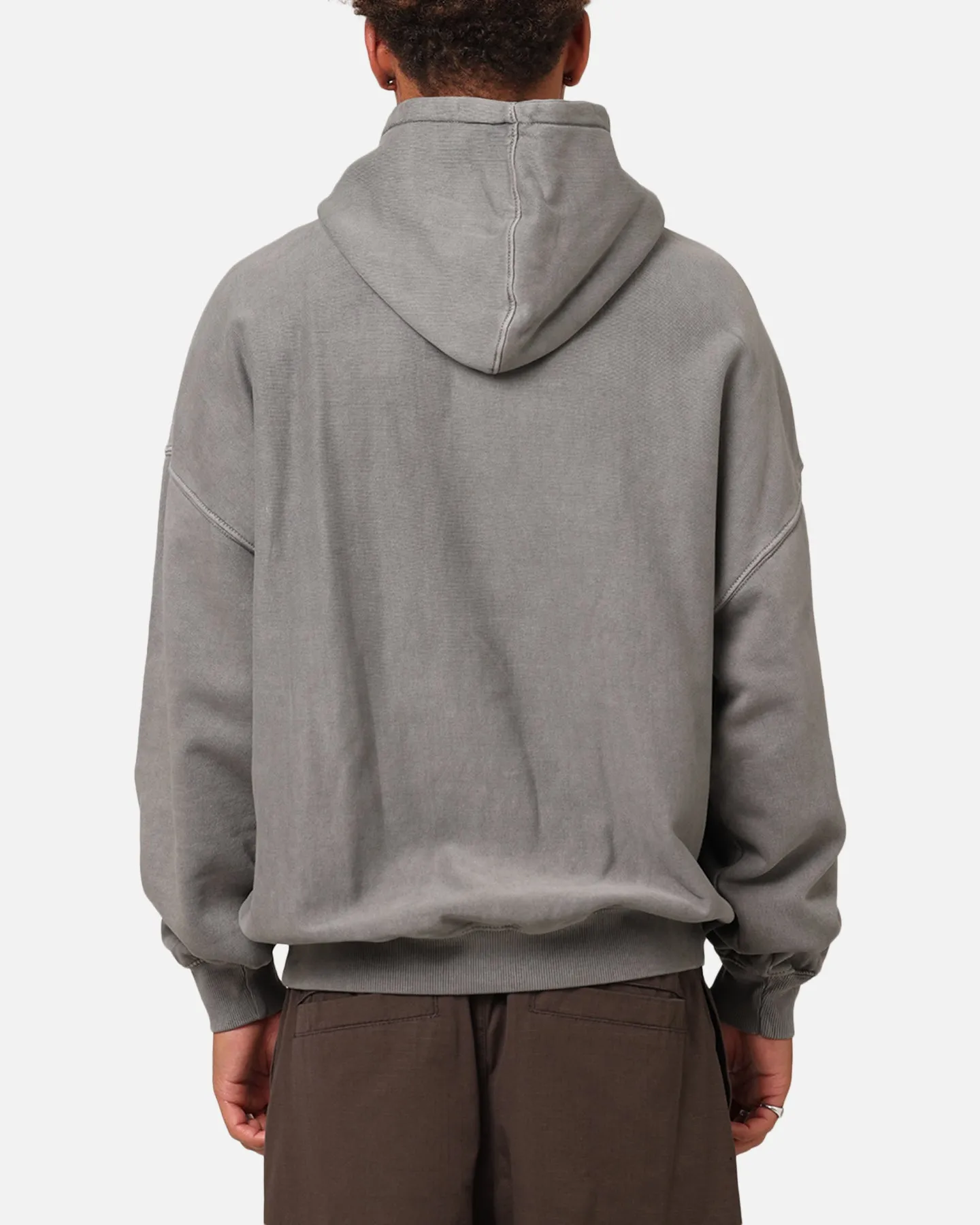 festival - goers Carre Tagged Hoodie Washed Charcoal