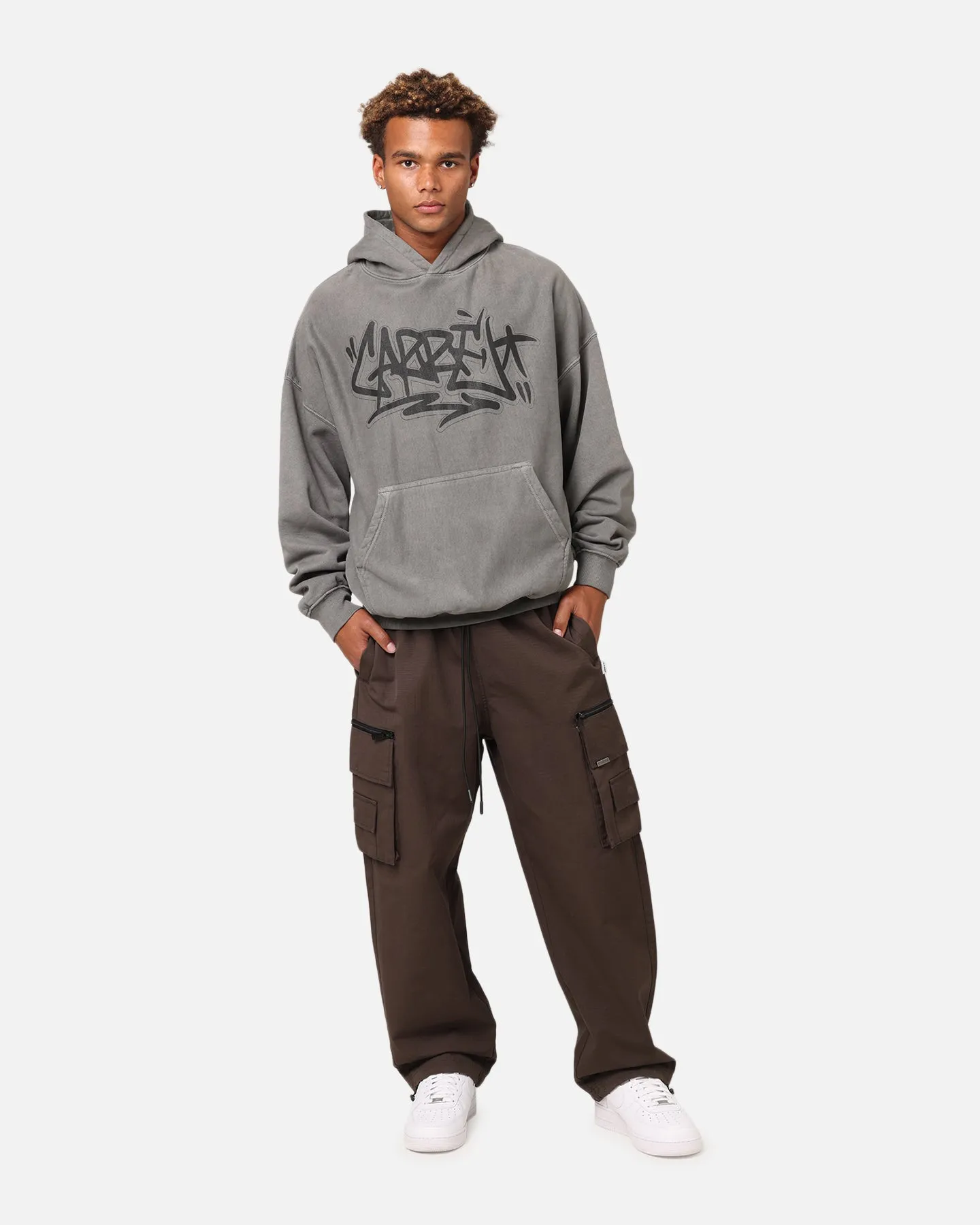 Carre Tagged Hoodie Washed Charcoal All-Purpose Jacket anniversary