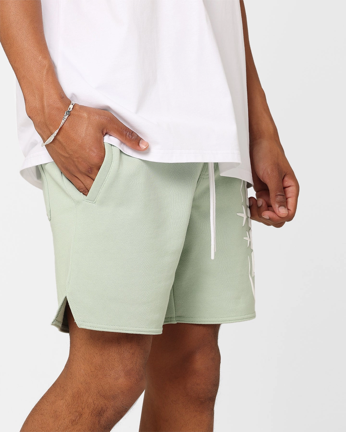 Carre 2K Shorts Pistachio Water Resistant Moisture Controlled Lining