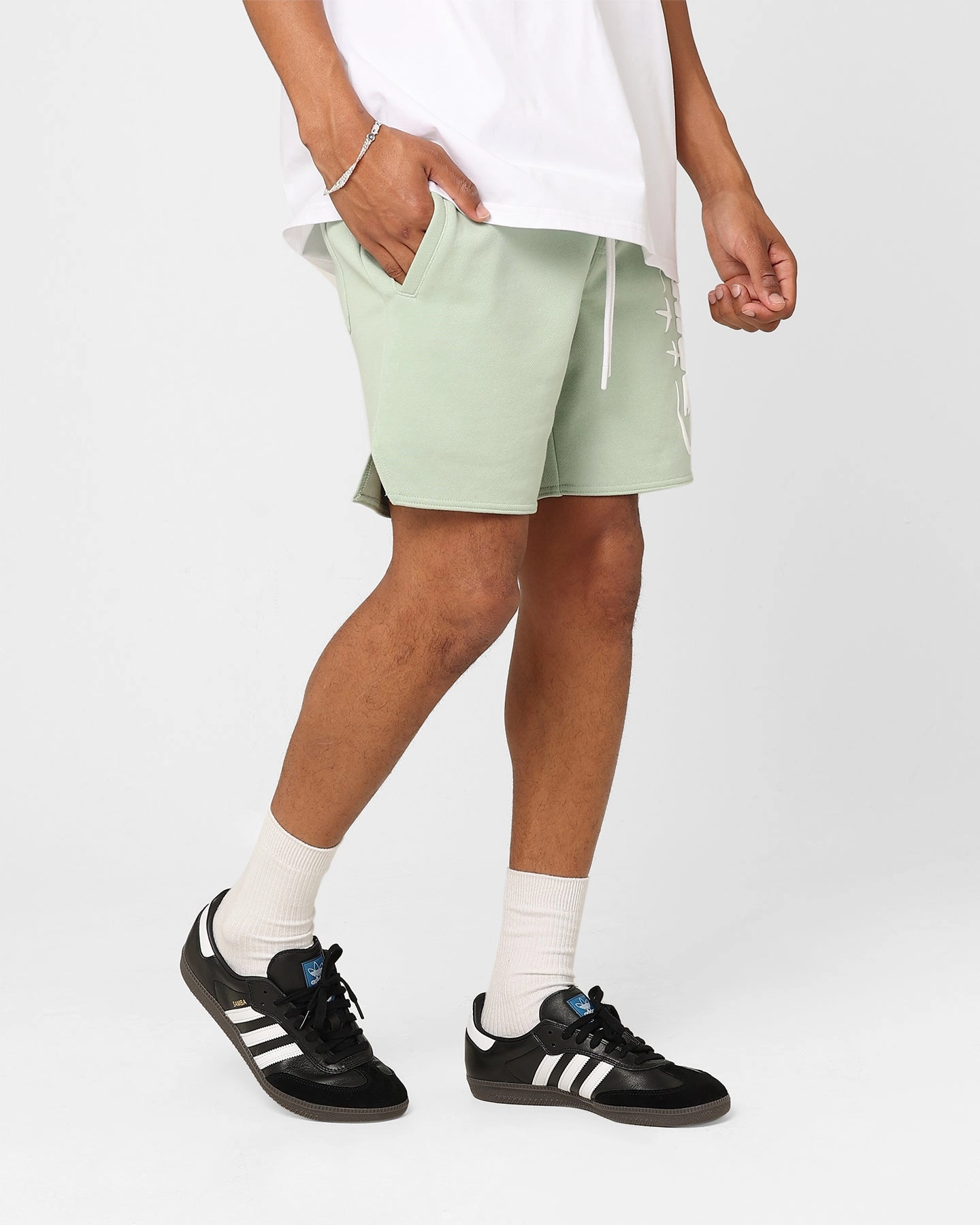 Carre 2K Shorts Pistachio No Slip Waistband muted colors