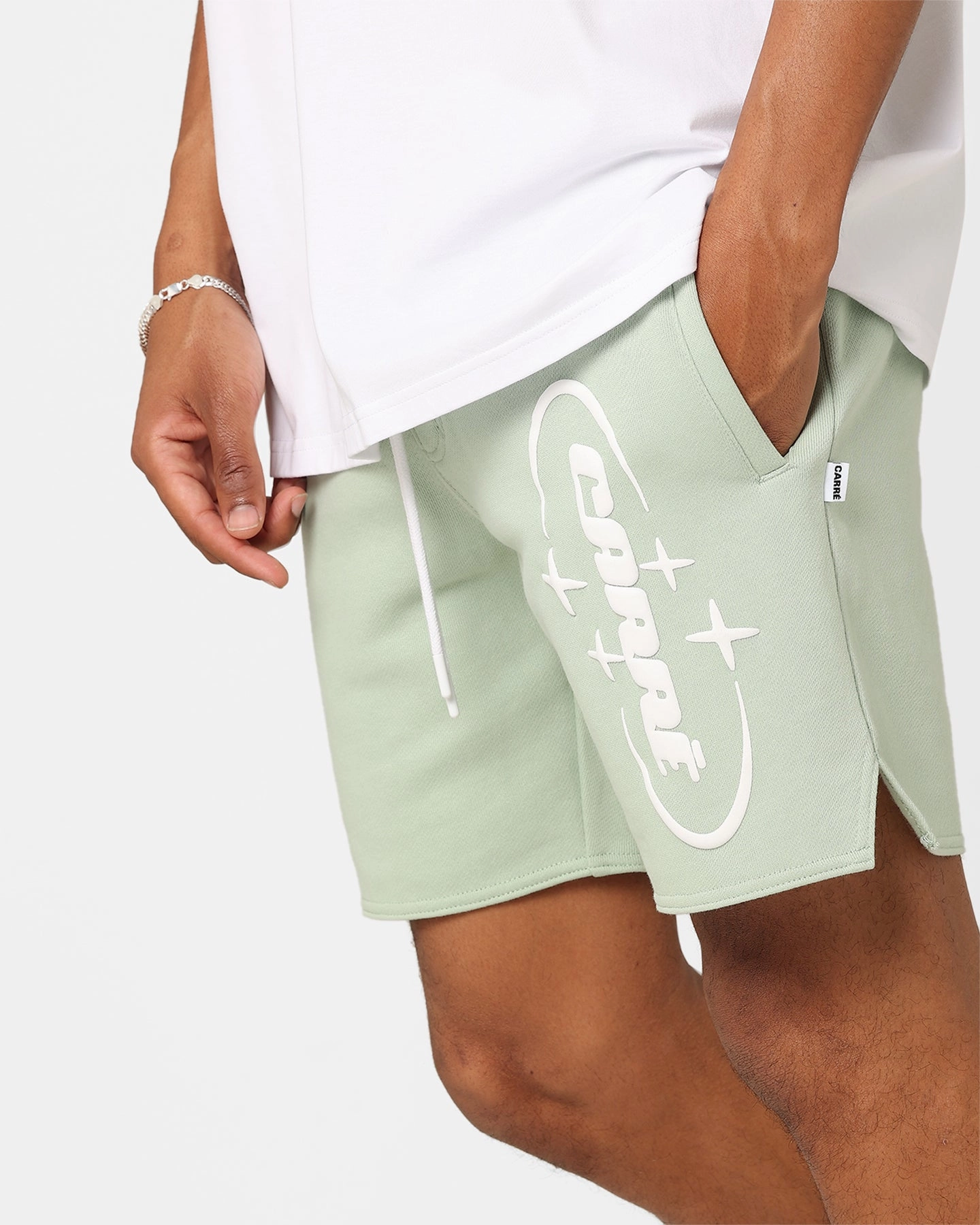 Sporty Design Carre 2K Shorts Pistachio