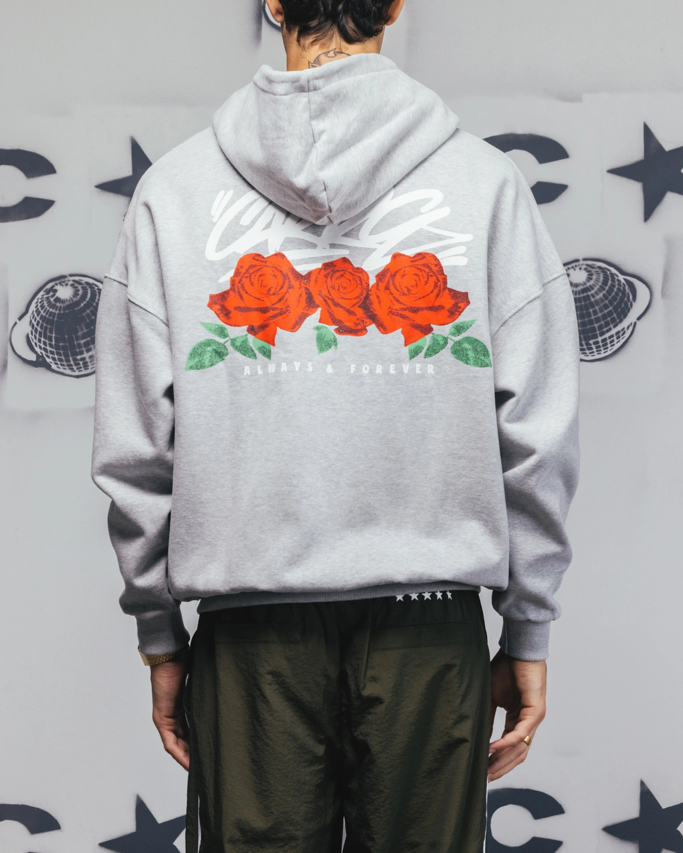 Carre Always & Forever Zip Hoodie Grey Marle Koala like Breathable fabric