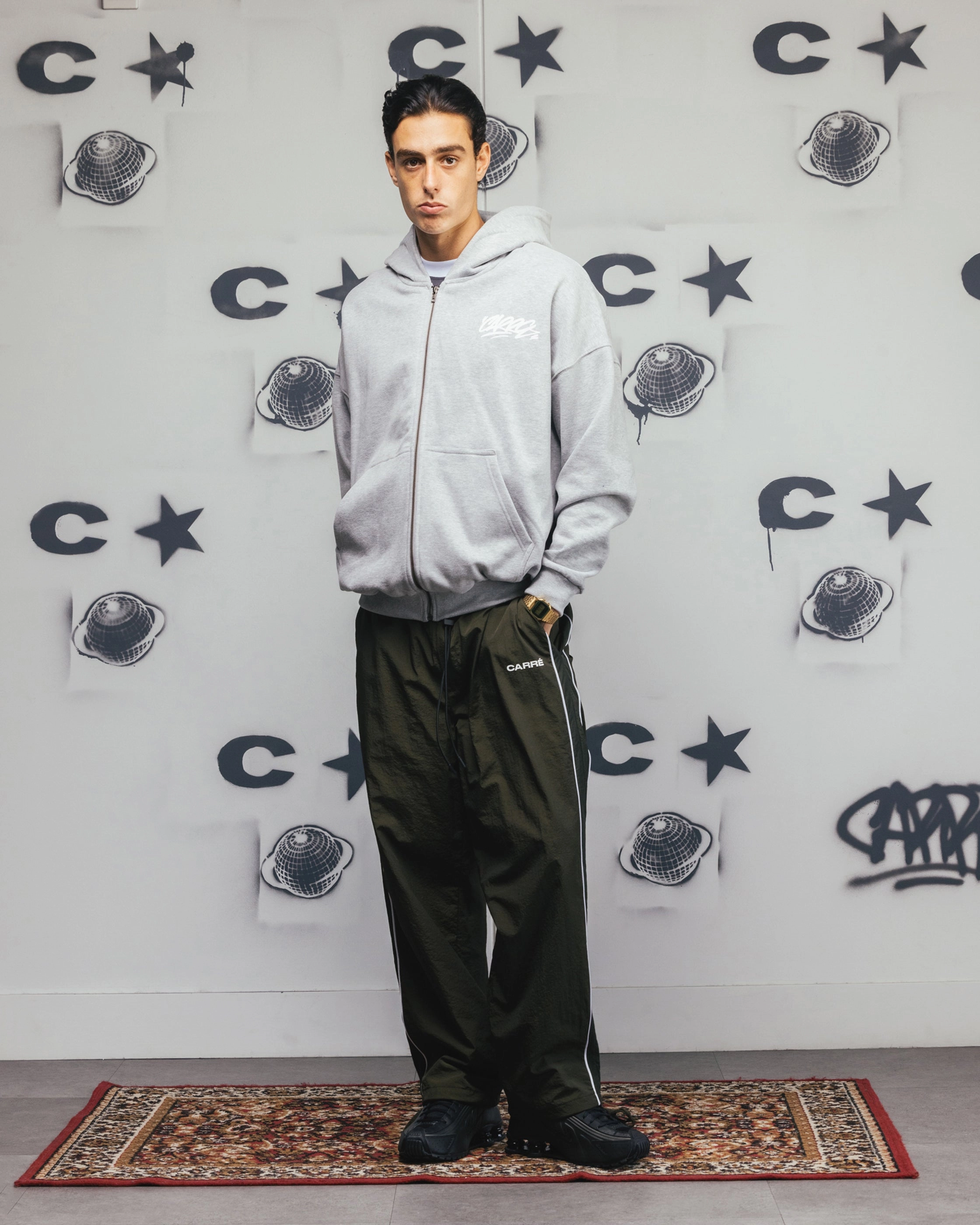 Cougar like Carre Always & Forever Zip Hoodie Grey Marle