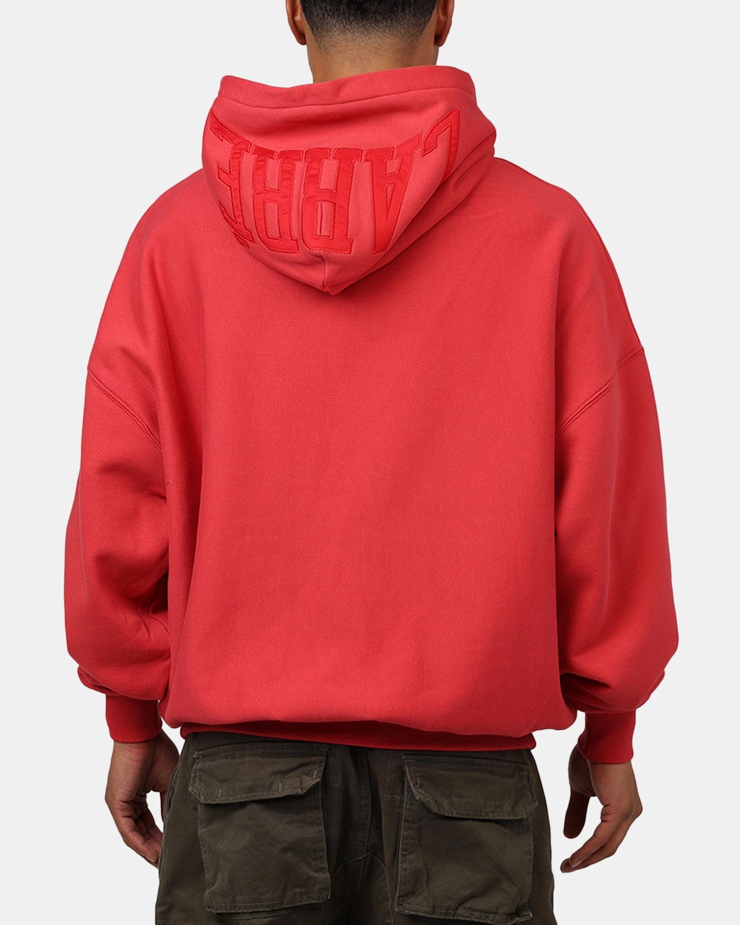 Hearing-aid Snag Free Zippers Carre Arch Oversized Hoodie Red