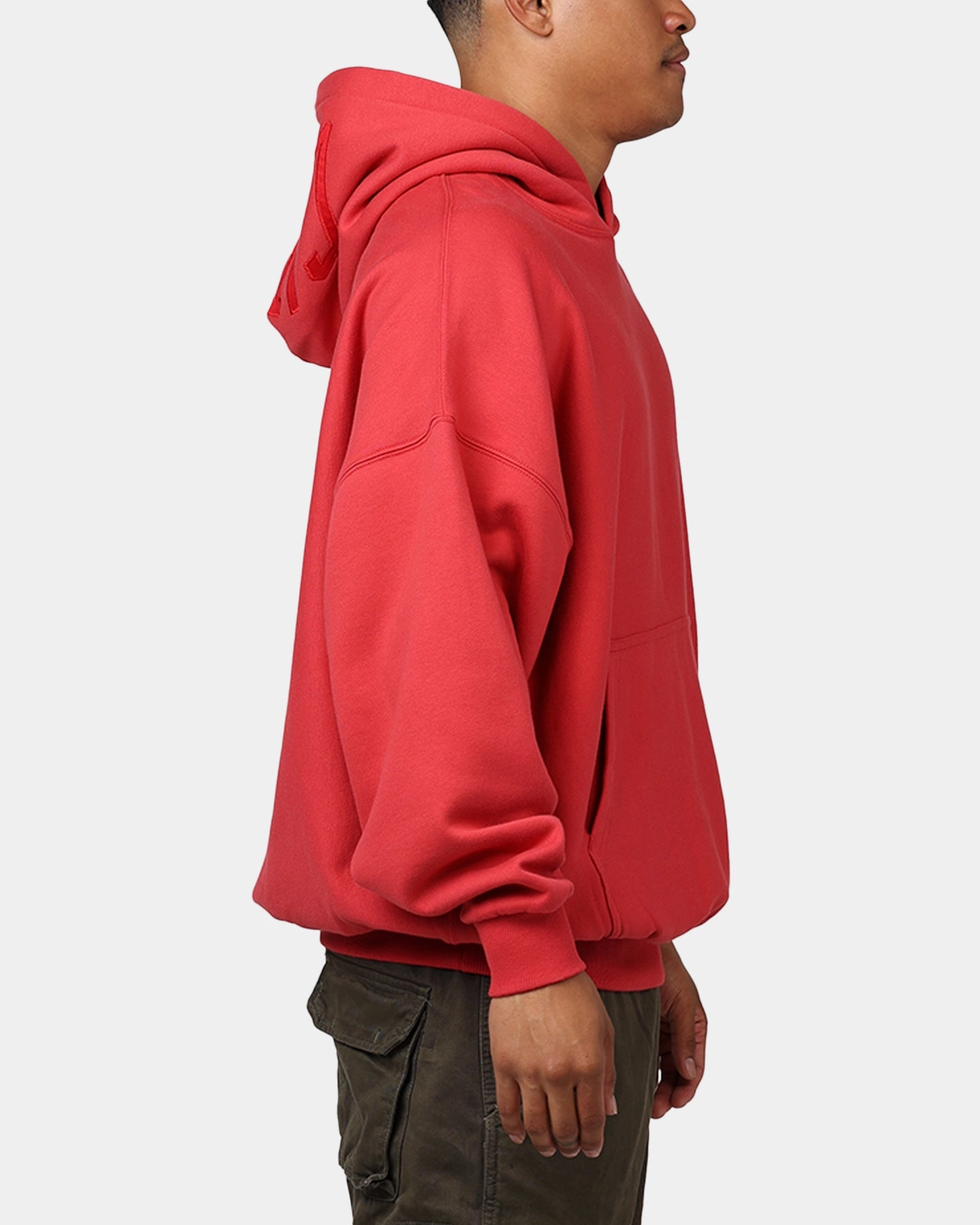 Carre Arch Oversized Hoodie Red Bill
