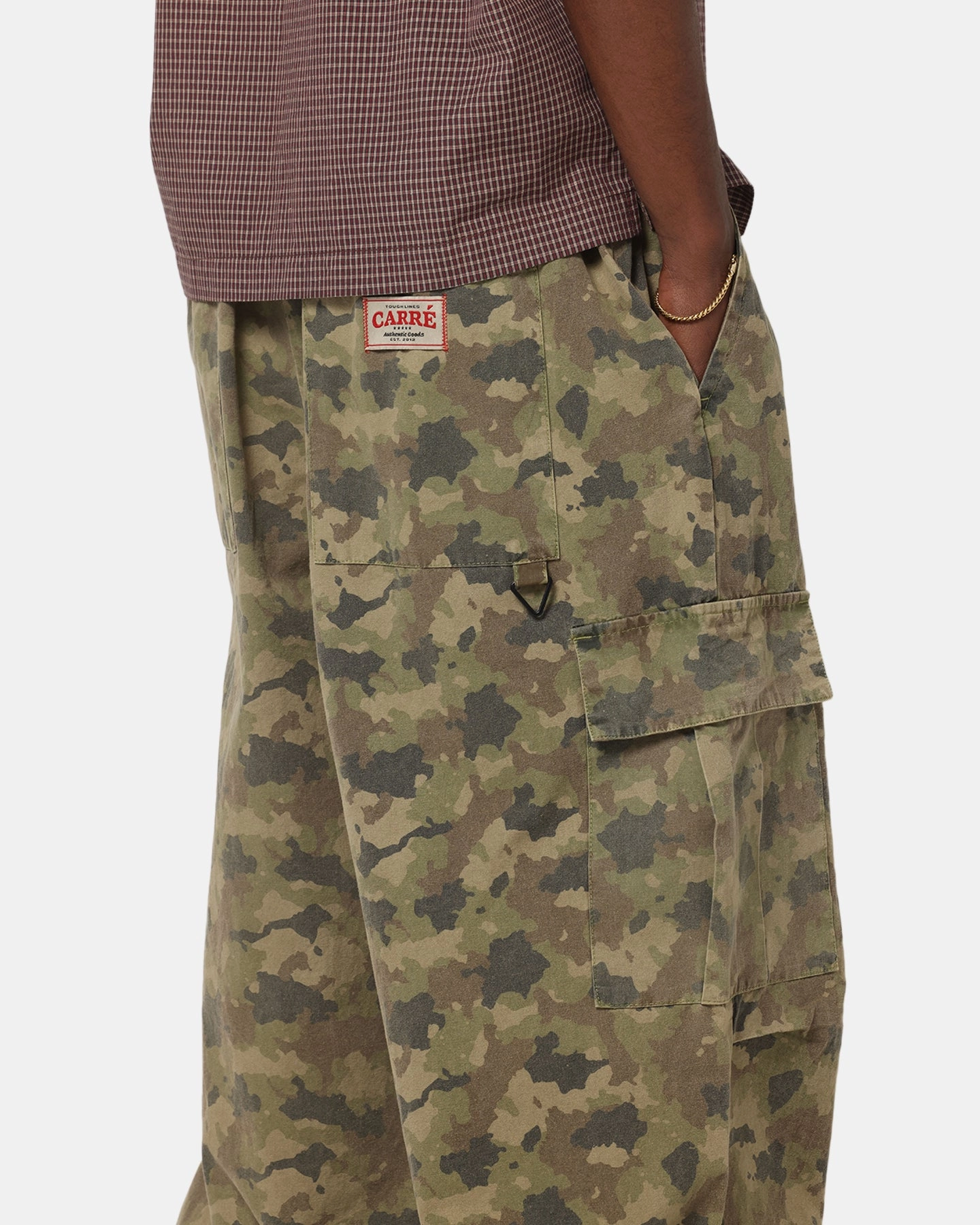 Carre Baggy Cargo Pants Camo Dynamic Fit Plus-size option