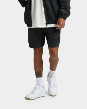 Mid - rise Carre Bandana Ultra LP Shorts Black