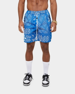 Adaptive Tension Control Casual Shorts Carre Bandana Ultra LP Shorts Blue
