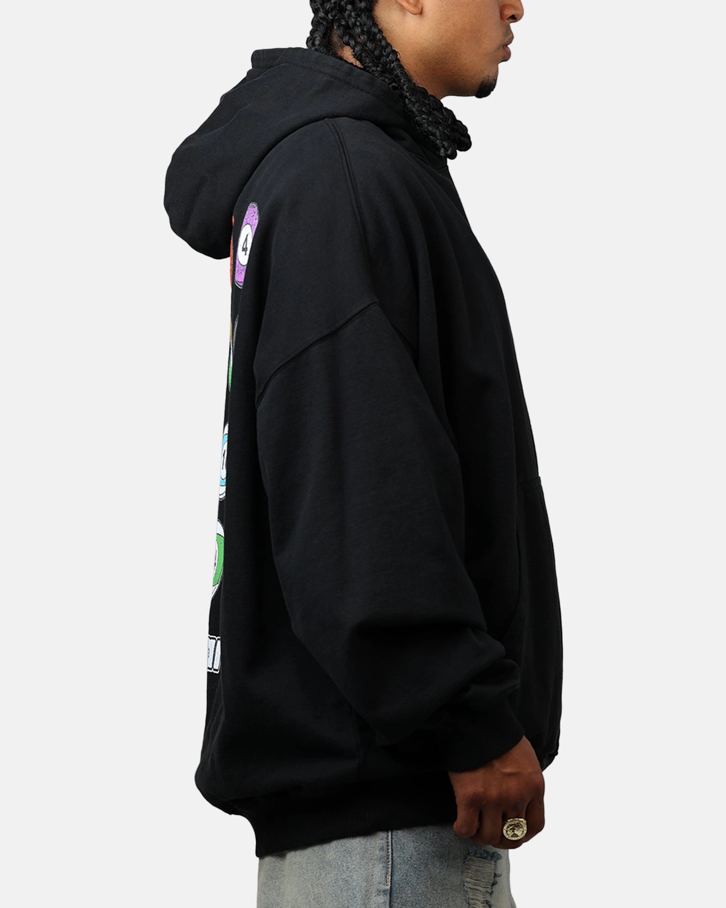 Carre Break Hoodie Black Seasonal Function